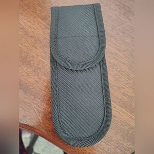 7" Black Nylon Pouch
